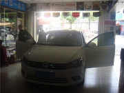 大眾新捷達(dá)升級專車專用卡仕達(dá)導(dǎo)航、高清倒車后視施工...