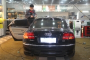 蕪湖汽車美容漆面鍍膜奧迪A8L展現(xiàn)新車新時(shí)代