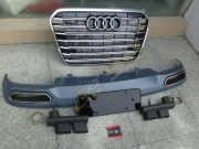 [外觀] 奧迪A6 改 W12 后排五件套 中網(wǎng)