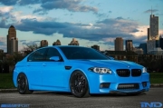 洪水蓝的优雅 IND BMW F10 M5