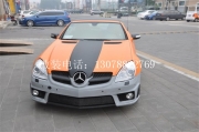 [外觀] 04-10年老款奔馳R171改裝AMG前大包圍PU材質(zhì)SLK200SLK350SLK28030