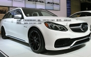 14款新款奔馳E級(jí)E260L E200L E300L E400L改裝E63AMG大包圍 排氣