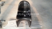 [外觀] 家用碳纖維潘東座椅辦公座椅S型創(chuàng)意餐椅現(xiàn)代化S型休閑座椅書房椅