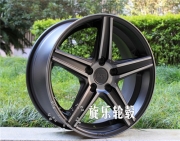 [輪轂輪胎] 18寸8J9.5J前后配 銀色五幅 全數(shù)據(jù) 銳志 CC 福克斯 寶馬改裝輪轂
