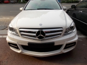 阿奇車燈 東莞樟木頭改燈 塘廈奔馳C260改上海小糸Q5雙光透鏡