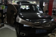 佛山道聲汽車音響改裝-森林人音響改裝摩雷意蕾三分頻