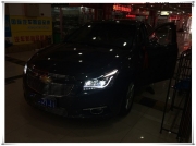 科魯茲全車換燈 改裝A8款大燈總成 奔馳款尾燈  高配日行燈