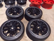 [輪轂輪胎] 卡宴21寸，連米奇林PS2、99新、二手、正品、少有現(xiàn)貨，需要得朋友私信我，價(jià)錢小貴。