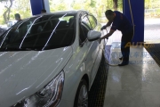 杭州汽車漆面保養(yǎng)，雪鐵龍C4 全車德國SONAX漆面納米鍍晶
