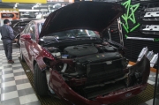 蕪湖偉達(dá)汽車影音新款蒙迪歐DVD導(dǎo)航一體機(jī)安裝及氙氣燈...