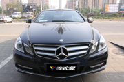 奔馳E350全車亮光桃紅車身改色案例