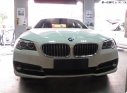 順德13款寶馬520LI原車(chē)屏升級(jí)DVD導(dǎo)航后視，小屏換10.2寸高清屏