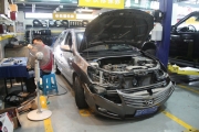 蕪湖專業(yè)汽車大燈改裝 現(xiàn)代悅動汽車大燈改裝Q5小糸透鏡...