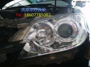 09年六代凱美瑞加裝索八LED雙色淚眼【廣西亮眼車燈】