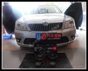 昆山斯柯達明銳音響升級 車音悅專業(yè)改裝