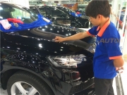 杭州奧迪Q7漆面鍍晶，汽車漆面保養(yǎng)，杭州SONAX專營店