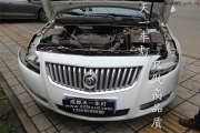 成都新君越車燈改裝Q5海拉LED日行燈雙光透鏡氙氣大燈總成