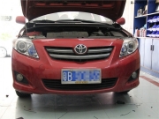 深圳汽車燈光改裝升級：卡羅拉改裝博世透鏡【光速車改】