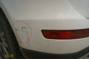 車衣裳車漆快修完美施工——奧迪Q5