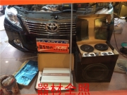 佛山新車特聲汽車音響影音為凱美瑞隔音+音響升級(jí)