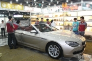 蕪湖汽車車身改色膜 寶馬640改亞光白 車身大變白富美