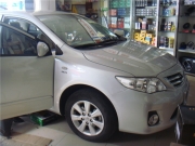 豐田卡羅拉升級(jí)以色列摩雷瑪仕舞套裝喇叭、凌靜隔音詳...