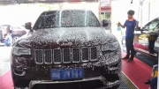 杭州JEEP大切諾基漆面鍍晶，汽車漆面保養(yǎng)，杭州SONAX專營店
