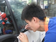 杭州smart全车玻璃贴膜，龙膜汽车隔热防爆膜，杭州龙膜