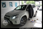 杭州動(dòng)聽(tīng)音符-汽車(chē)音響改裝豐田RV4無(wú)損改裝美國(guó)金鳳凰喇叭