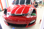 panamera GTS全車巨亮U+透明膜車身改色案例