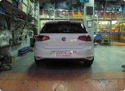順德永日汽車音響改裝—大眾高爾夫7升級DVD導(dǎo)航+倒車后視