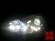 無錫（燈峰造極）標(biāo)志408改裝Q5透鏡，歐司朗燈泡，華科安定