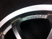 出售19寸日产G37原装锻造轮毂现货5*114.3