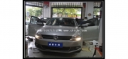 成都華濤汽車音響改裝之新速騰音響升級JBL