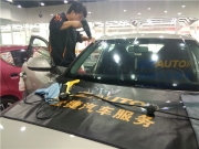 杭州汽車貼膜，奧迪Q5全車龍膜玻璃貼膜，龍膜授權(quán)店施工