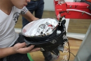 成都自由客車燈改裝原廠Q5超級海拉5雙光透鏡氙氣燈天使...