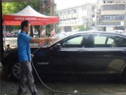 新車(chē)落地【尊貴黑色寶馬730LI】全車(chē)3M防爆膜貼膜施工流程...