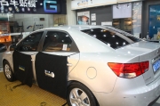 芜湖专业汽车贴膜 起亚福瑞迪全车玻璃贴3M膜案例