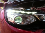 東莞高埗專業(yè)改燈-新款?？怂垢腟T套件+原裝小糸Q5透鏡