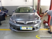 【鋒程車改】汽車燈光專業(yè)改裝—本田思域九代升級(jí)原裝Q5...
