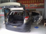 福特翼虎音響改裝丹麥威戈+意大利赫茲音響 廣州戰(zhàn)神音響