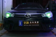 衡水汽車改燈 藝邦改燈 東南菱悅改裝 海拉5雙光透鏡 氙氣燈