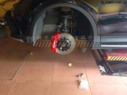 豐田RAV4原廠剎車性能升級卡宴brembo前六后四正品剎車套件