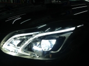 寧波改燈 奔馳新款E260升級全LED大燈（騰龍改燈）