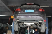 卡宴改裝FDR雙閥門排氣管跑車音