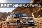 【長(zhǎng)沙城市樂(lè)酷】湖南長(zhǎng)沙首例斯柯達(dá)野帝汽車(chē)音響改裝