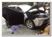 佛山永福汽車(chē)隔音 豐田RAV4汽車(chē)四門(mén)+引擎蓋大能藍(lán)金剛減...