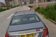 [外觀] 新款奔馳S350 300級W222改裝碳纖維尾翼 擾流尾翼 大小包圍排氣