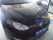 [車身改色膜] MG6,艾利全車車身亞光橙改色貼膜