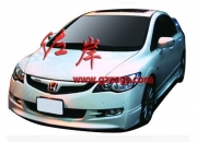 [外觀] 日規(guī)FD2思域 思銘小包圍 改裝包圍 大包圍 保險(xiǎn)杠 前杠 尾翼 側(cè)裙